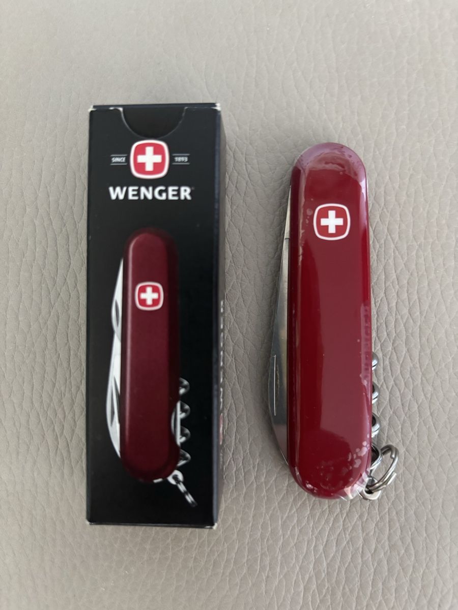 Wenger Coltelli tascabile: WENGER Sackmesser Strellson rot – Nuovo e nell'imballaggio originale da Bottighofen venduto da lwa_11686