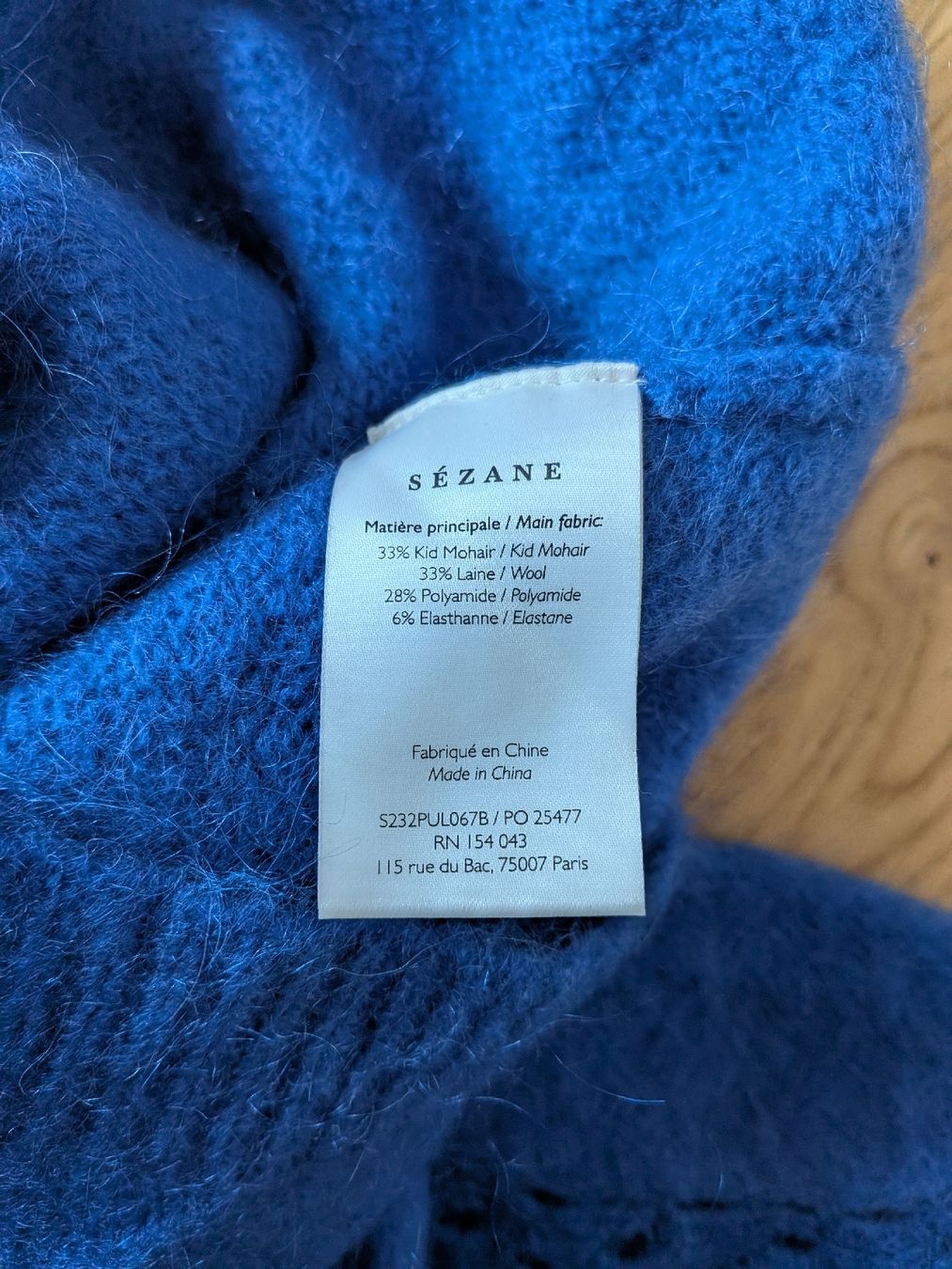 Sezane Pulls & Sweat-shirts: Neu: Sézane Pullover Grösse XS – Neuf (Voir description) à Eschenbach SG par SanFranciscoCalifornia 4