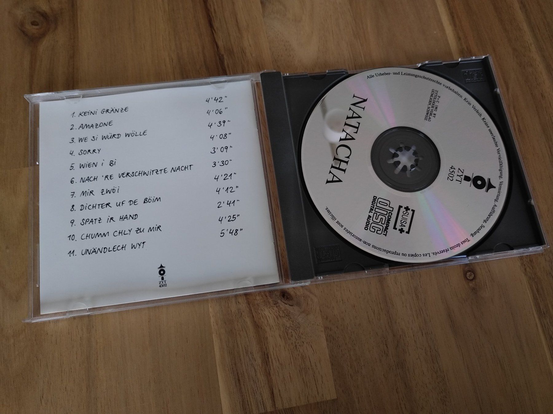 CDs: Natacha – Gebraucht aus Olten von prusik02 1