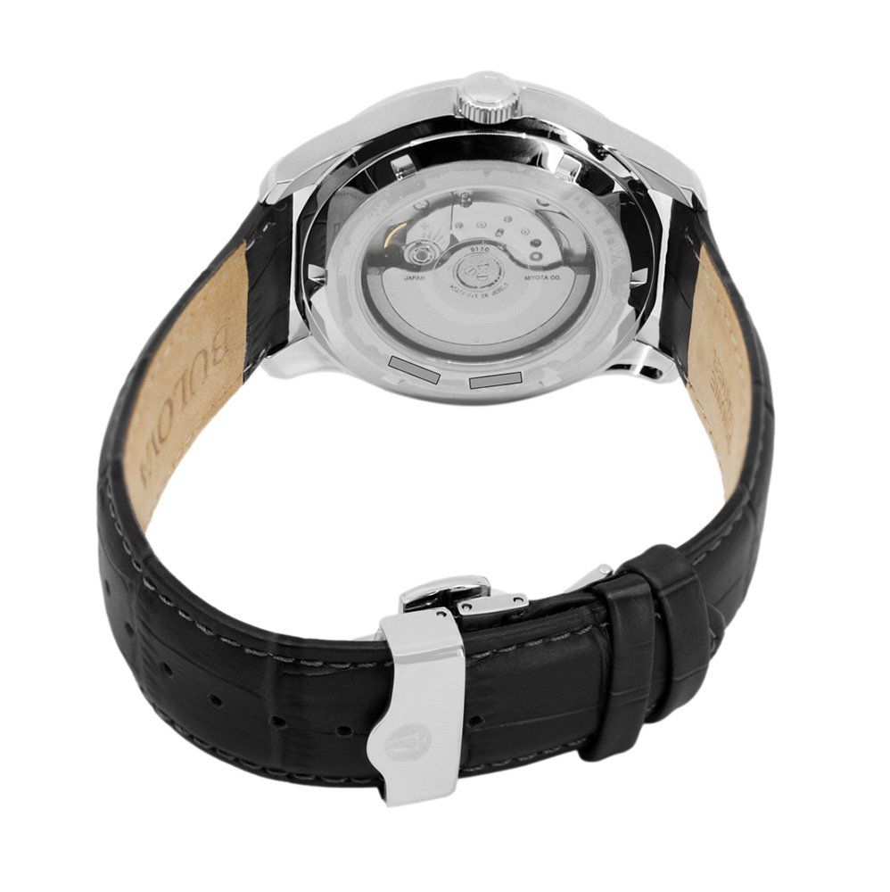 Bulova Orologi: Bulova 96C143 Wilton Grau Automatik – Nuovo e nell'imballaggio originale da Schindellegi venduto da harveystore 5