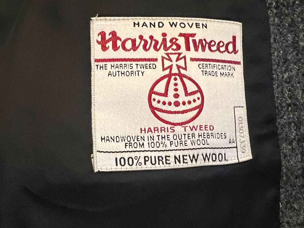 Blazer Harris Tweed (handgewoben schottischer Art) Gr 48 | Kaufen auf ...