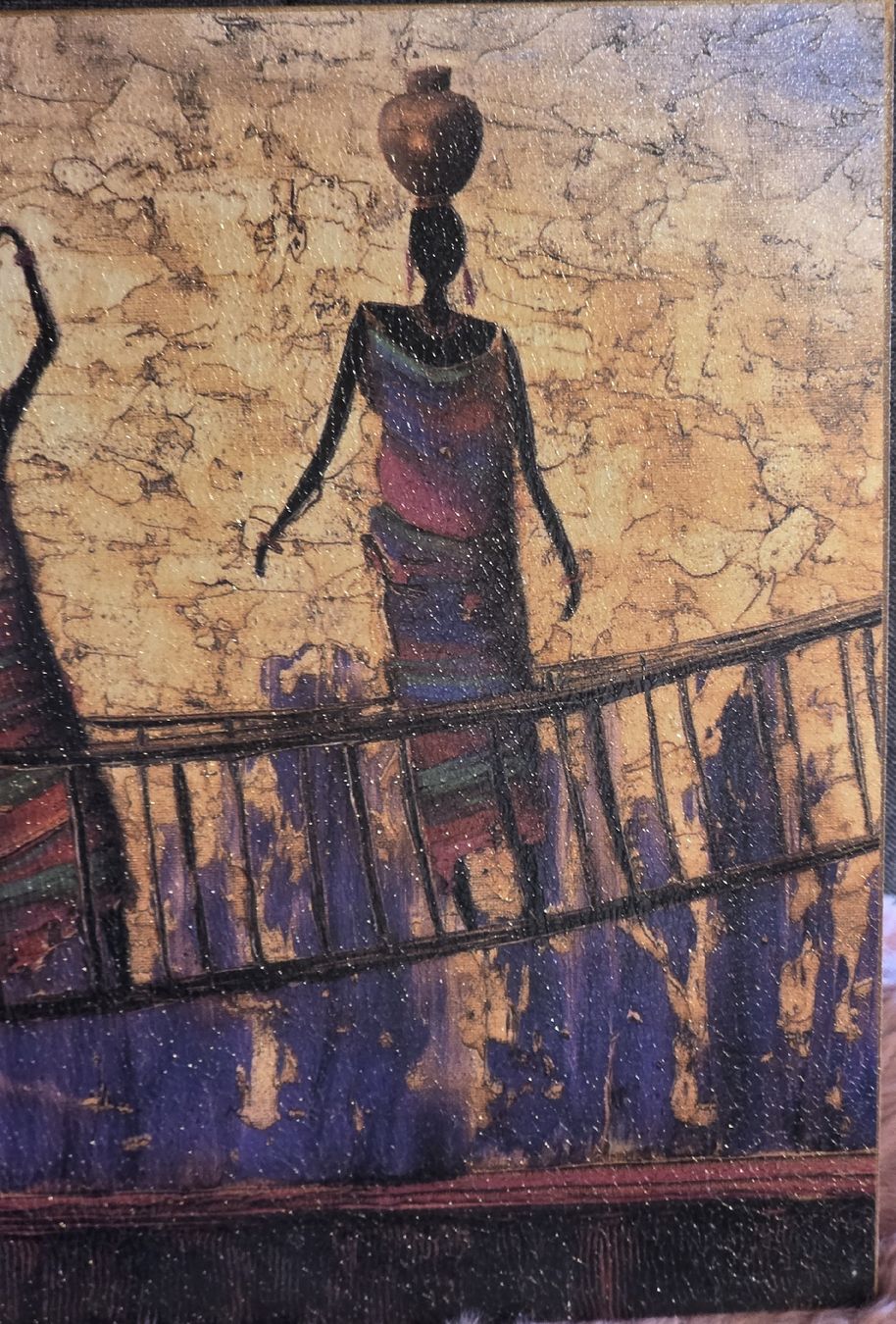 Gemälde: " Gathering Water " Michel Rauscher – Gebraucht aus Rohrbach von lod_m58r 3