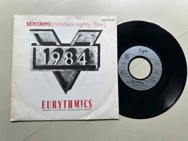 EURYTHMICS STEWART LENNOX tolles Single 80's SEXCRIME 1984