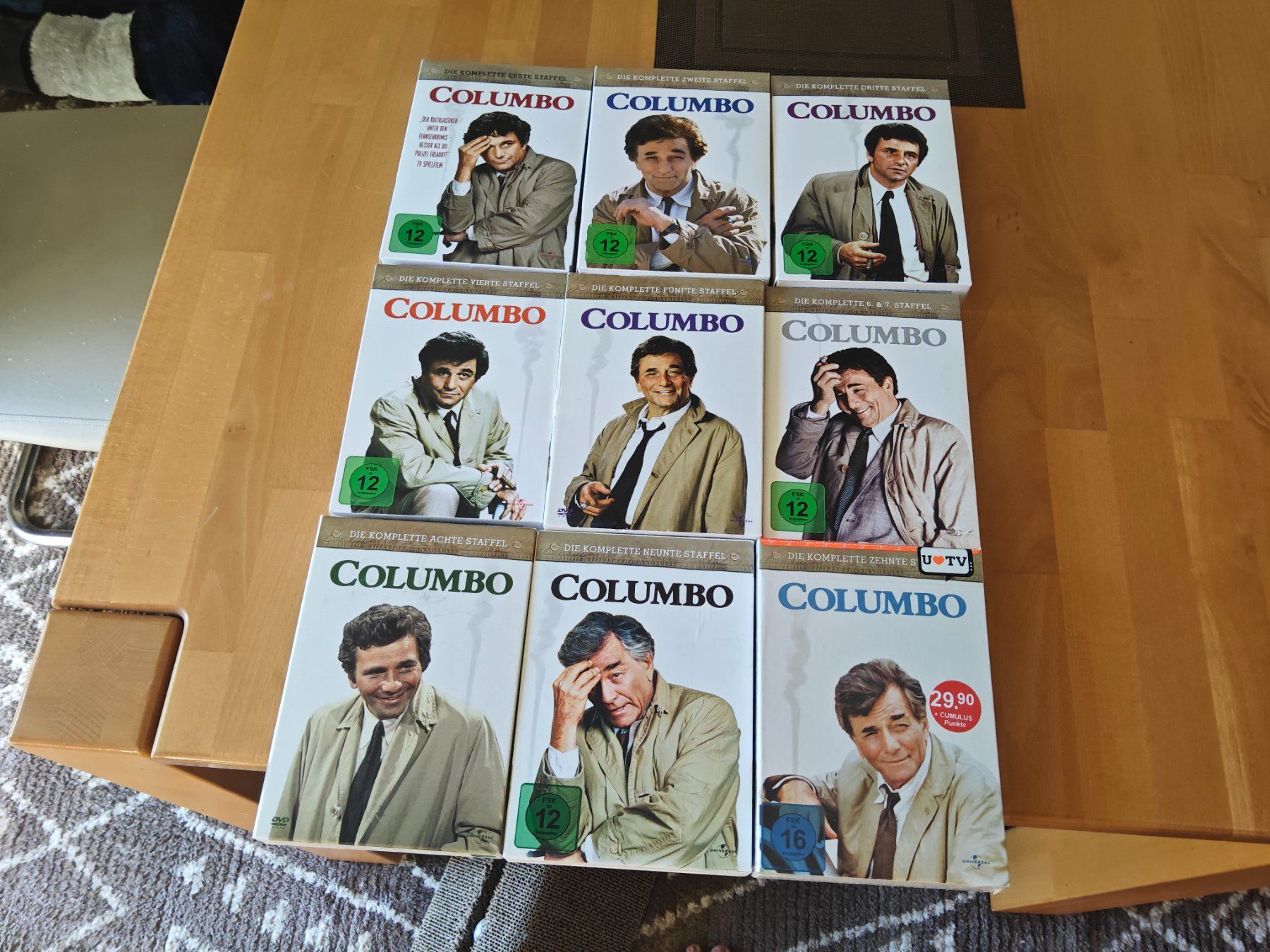 Alle DVDs: Columbo Staffel 1-10 – Gebraucht aus Staad SG von Hope80
