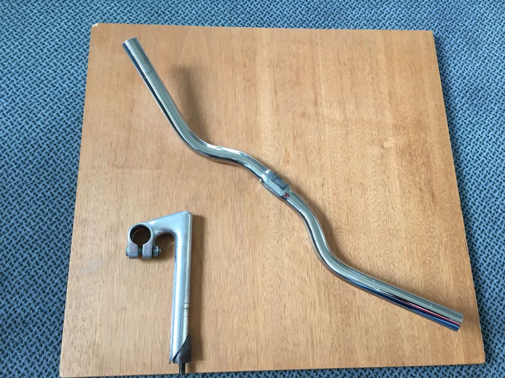 Chromstahl-Lenker Für Fahrräder – 22,2 Mm, Holland-/Sport-Lenker, Passend Für 24-28 Zoll Räder