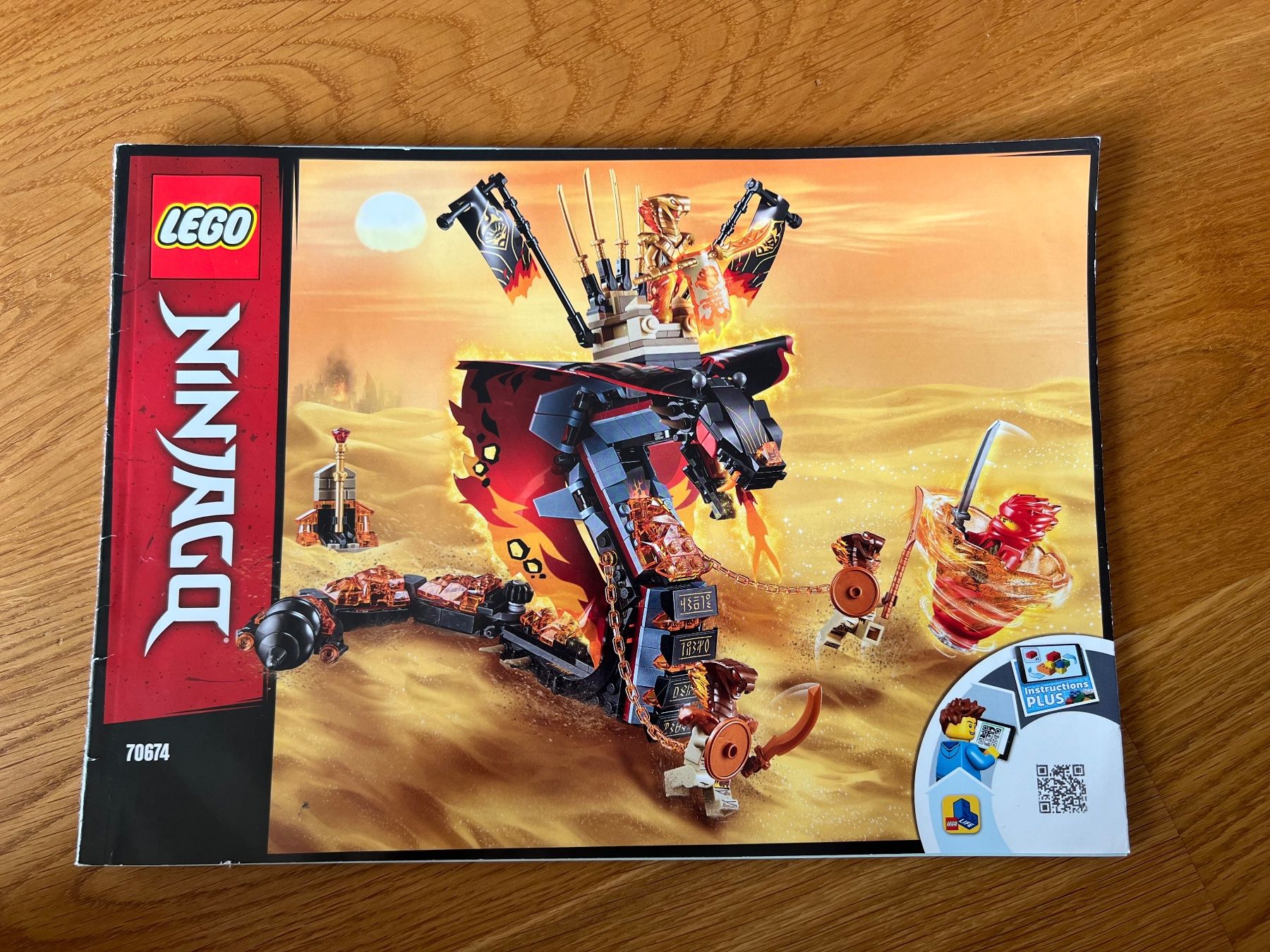 Lego Kit di costruzioni: 70674 LEGO Ninjago "Fire Fang" GRATIS VERSAND – Usato da Neuenegg venduto da mocbricks 4