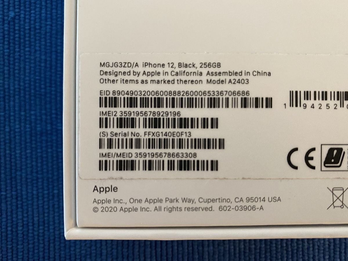 Apple Telefoni cellulari / Smartphones: iPhone 12 Black 256GB – Usato da Hombrechtikon venduto da Loollaan 7