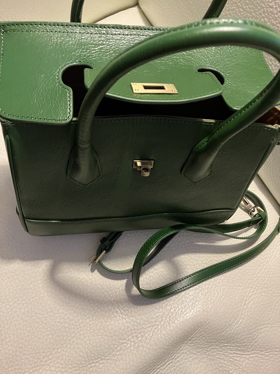 Borse da donna: Kleine, grüne Tasche PU - Neu – Nuovo (secondo la descrizione) da Bubikon venduto da nb_b8d9 2
