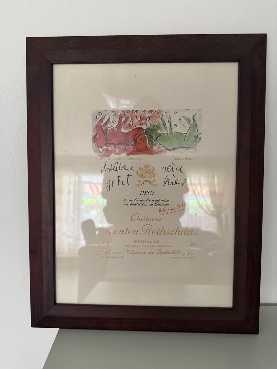 Grafica & Litografie: Litho von Chateau Mouton Rothschild – Usato da Unterentfelden venduto da Us1502 1