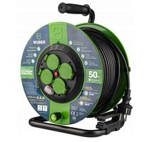 WÜBER W10520  Verlängerungskabel Trommel 50 m  2800W NEU