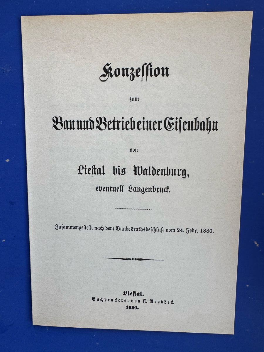 Bücher: 100 Jahre Waldenburgerbahn - 1880-1980. – Gebraucht aus Adliswil von buch_und_kunst 6