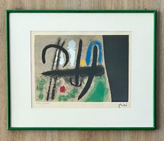 Lithographie Miro signée et numérotée