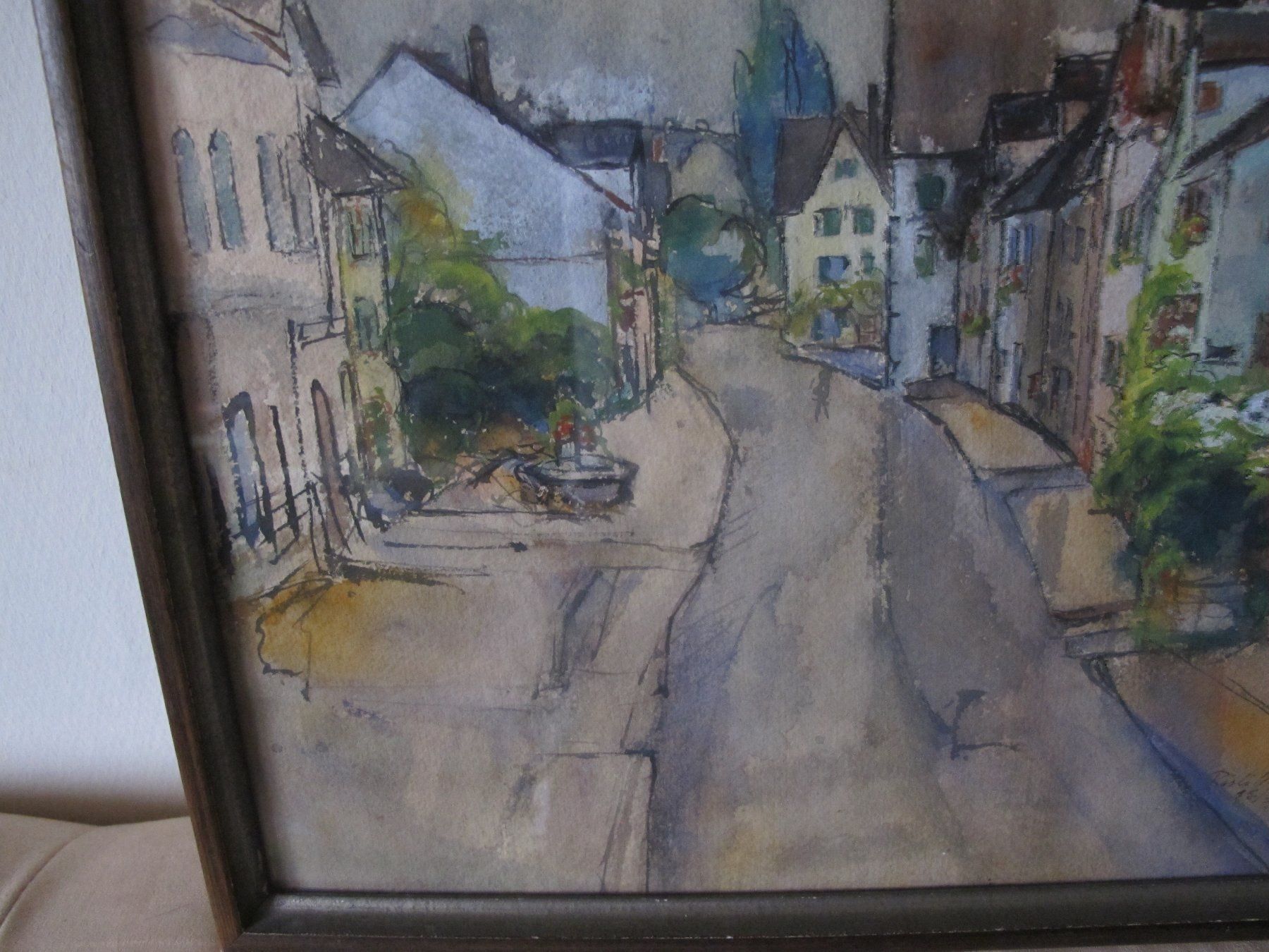 Dipinti: Bild Gemalt Datiert Und Signiert 1936 – Usato da Altnau venduto da LinaAuktion 4