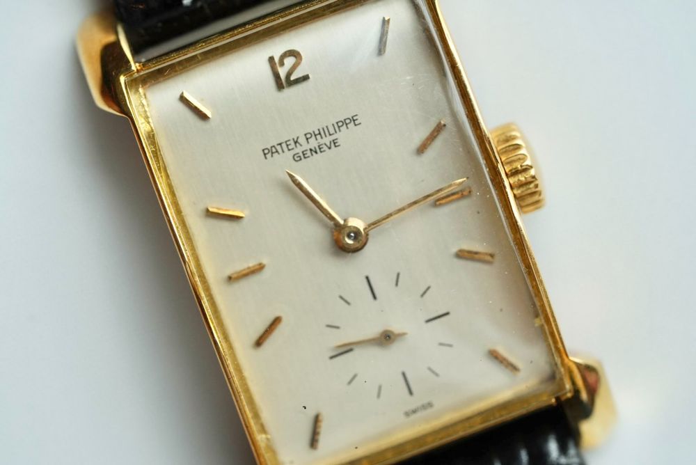 Patek Philippe Vintage Rectangular Ref. 2403 1940s Rectangul (Gebraucht ...