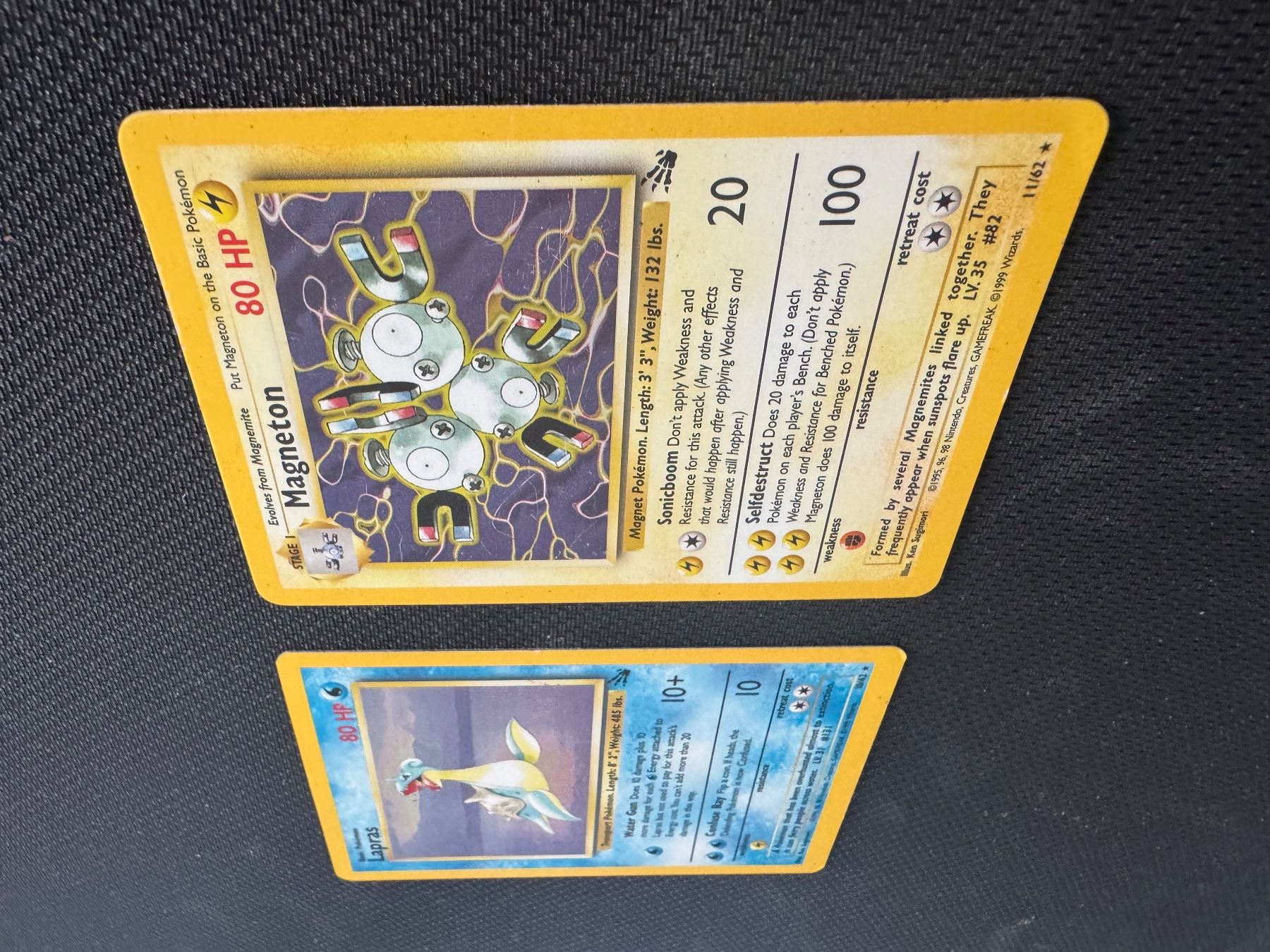 Pokémon Carte collezionabili: Fossil Holo Duo - Lapras and Magneton – Usato da Cadro venduto da kiks27 2
