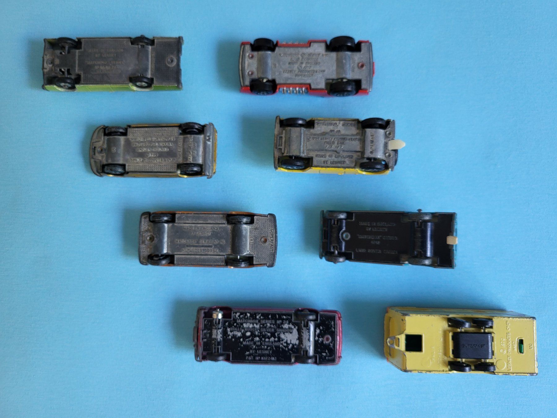 Matchbox Modellini d'auto: 8 x verschiedene Matchbox Autos/Trailer – Usato da Glattbrugg venduto da PhilKrill 6