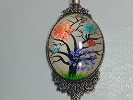 anhänger modeschmuck mit antiksilber übersogen