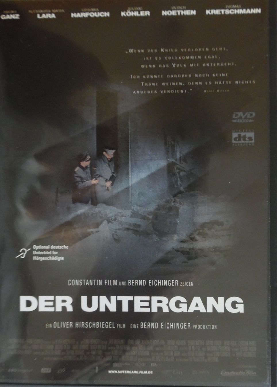 Tutti i DVDs: Der Untergang – Usato da Bellinzona venduto da Luna093