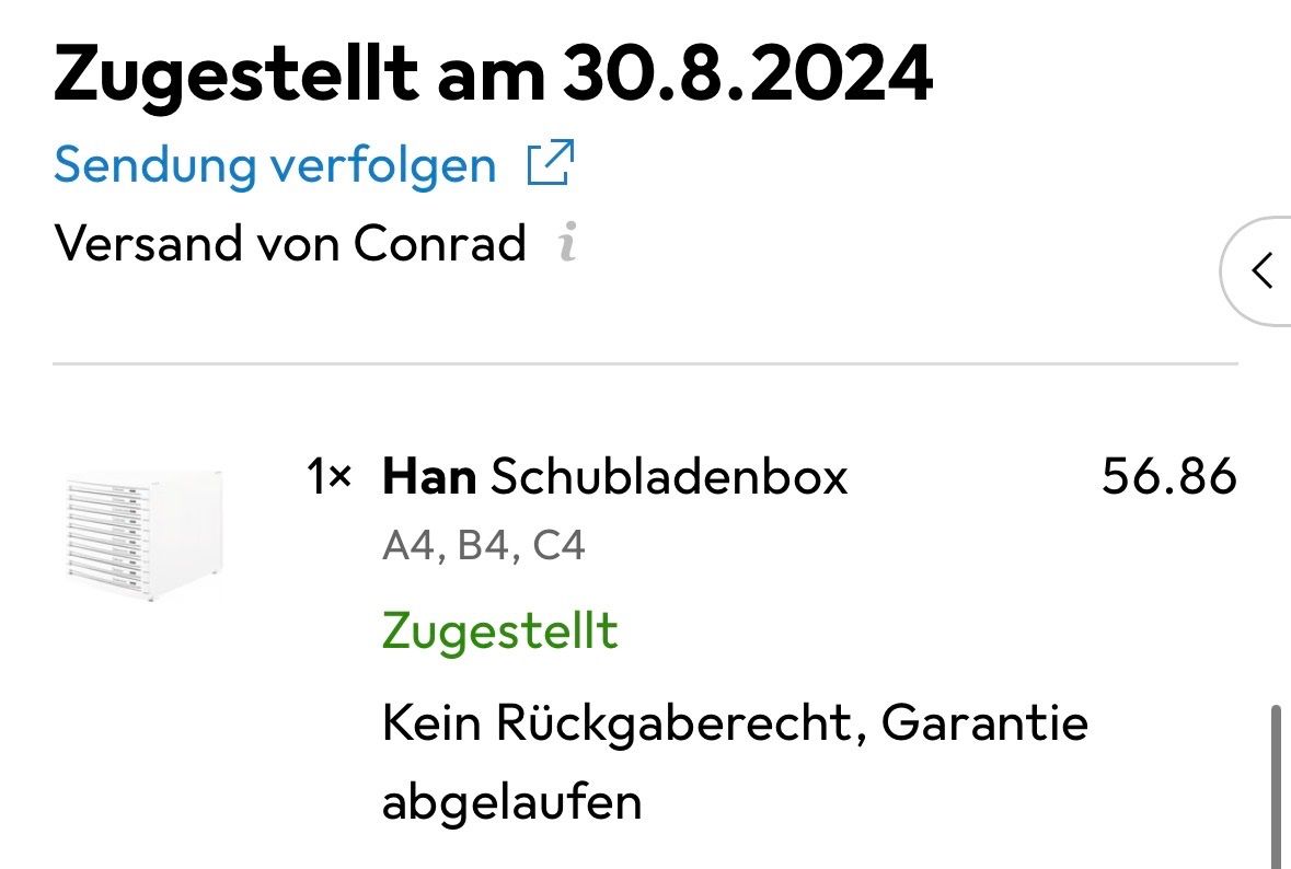 Sistemi di archiviazione: Hab Schubladenbox Dokumentablage – Usato da Küsnacht ZH venduto da zuriz 1