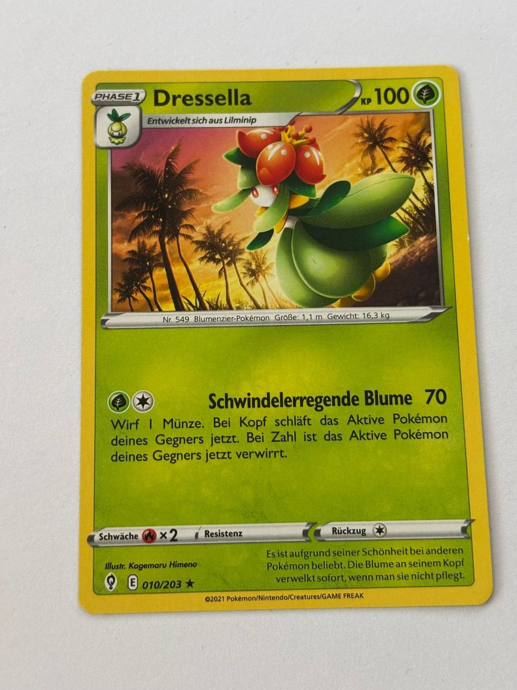 Pokémon Sammelbilder & Trading cards: Dressella 010/203 – Gebraucht aus Herisau von Seyashop_2