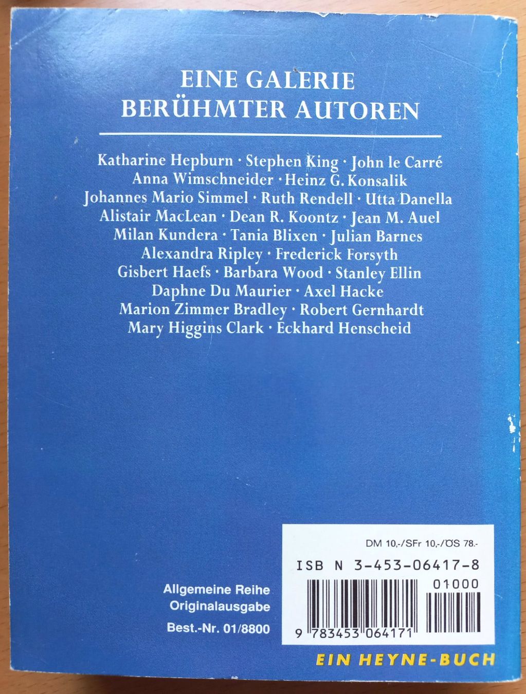 Libri: Buch - Das Heyne Jubiläums-Lesebuch – Nuovo (secondo la descrizione) da Niederuzwil venduto da lubimaja 7