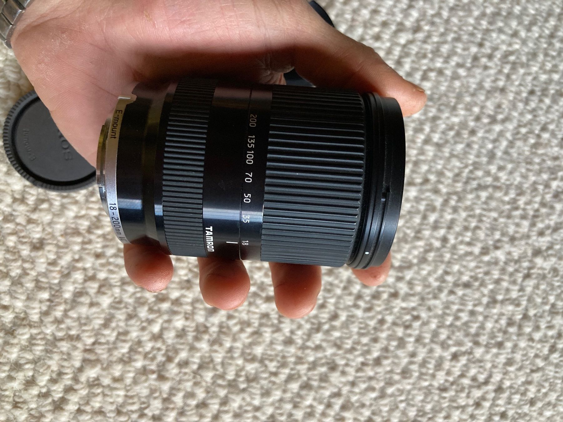 Tamron Obiettivi: Tamron Objektiv 18-200 Aps-C E-Mount Sony – Usato da Lenk im Simmental venduto da koenigg 2