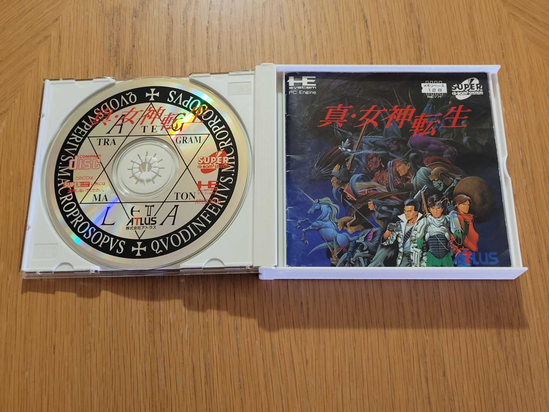 Giochi: Shin Megami Tensei PC Engine CD Japan OVP – Usato da Münchenstein venduto da danytlaw 2