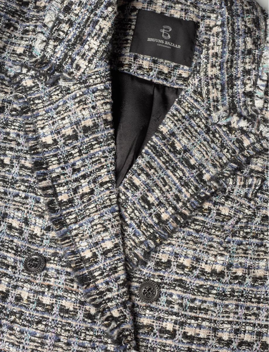 Giacche: Blazer tweed Bruuns Bazaar neuf - taille 40 – Nuovo (secondo la descrizione) da Lausanne venduto da Cupcake.vanille 5
