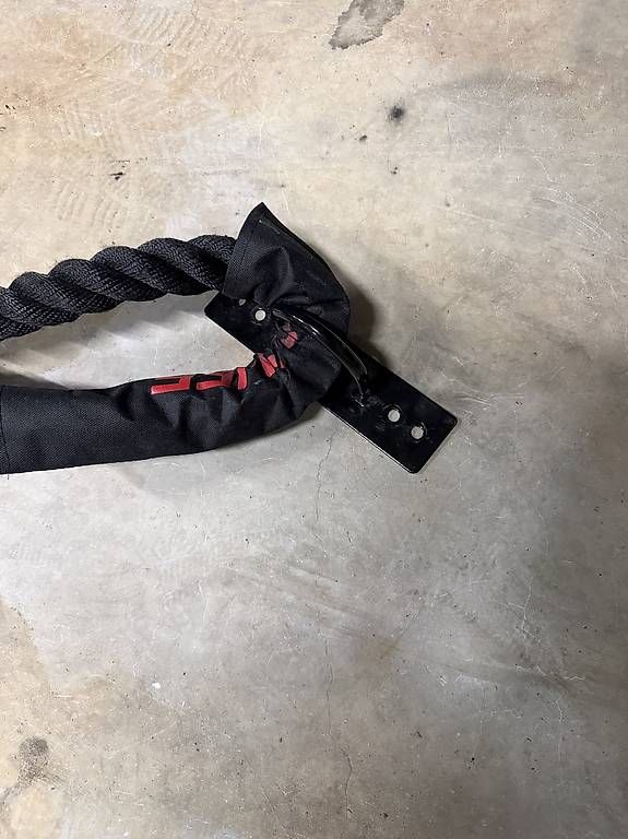 Cordes: Battle Rope Seil mit Halterung  – D'occasion à Schaanwald par Jens58 1
