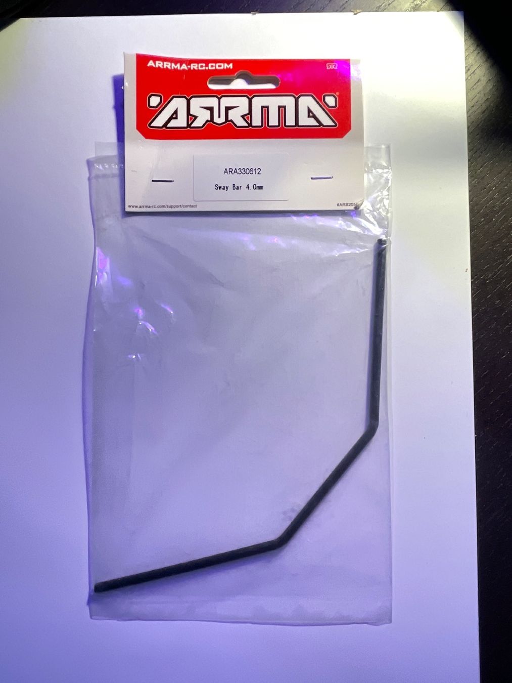 Arrma Modellismo RC: ARRMA ARA330612 Sway Bar 4.0mm / Stbilisator – Nuovo e nell'imballaggio originale da Rüti ZH venduto da amei1966