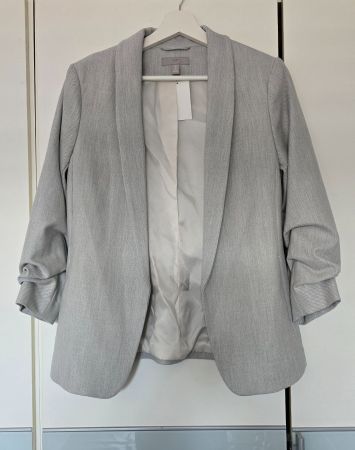 🎉🆕 Blazer mit gerafften Ärmeln - 38 - Corporate Chic Look