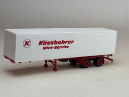 EB- Herpa Kässbohrer Miet Service Containerauflieger mit Con