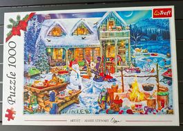 Puzzle Motiv "WINTERZEIT"