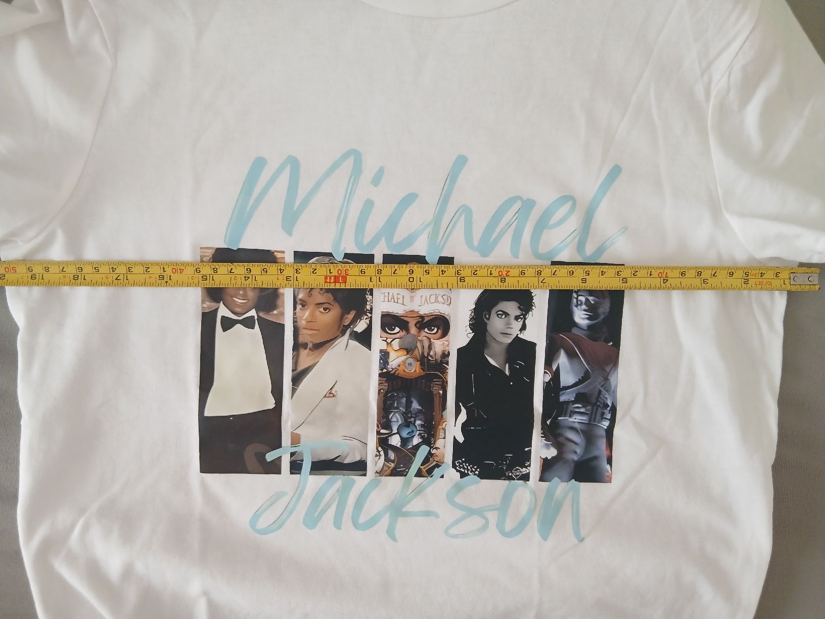 Chemises: Michael Jackson T-Shirt white size M new – Neuf (Voir description) à Watt par Tomaf 1