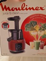 Presse-fruits Moulinex Juice & Clean rouge excellent état