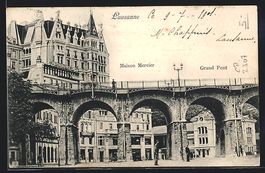AK Lausanne, Maison Mercier, Grand Pont