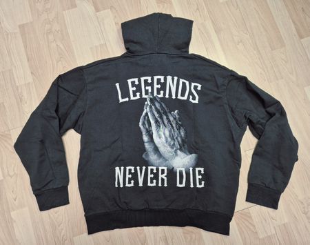 Dropsize Hoodie Schwarz Grösse XL