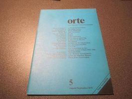 Orte Schweizer Literaturzeitschrift 05