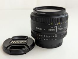 Nikon AF Nikkor 50mm 1:1.8D