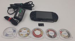 Console Sony PSP 1004 + 5 Jeux - Naruto - Dragon Bal etc