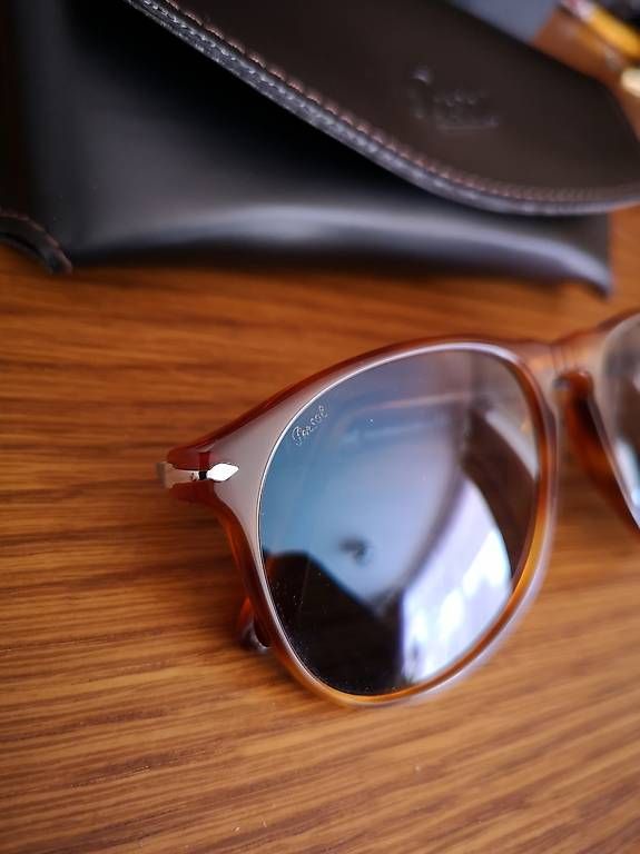 Persol Occhiali & Lenti: Lunettes Persol Terra di Siena bleus – Usato da Geneve venduto da Vtss00 4