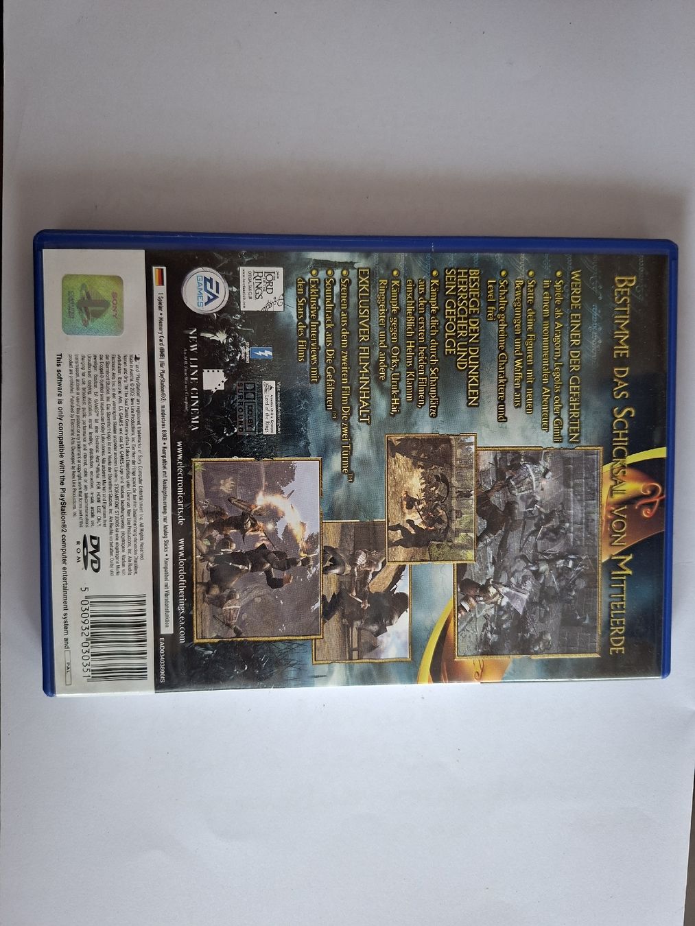 Sony Giochi: Herr der Ringe PS2 – Usato da Rothenhausen venduto da sfr_kr9t 1