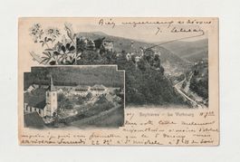 Soyhières - Le Vorbourg - 1905 ? - Postkarte - Carte postale