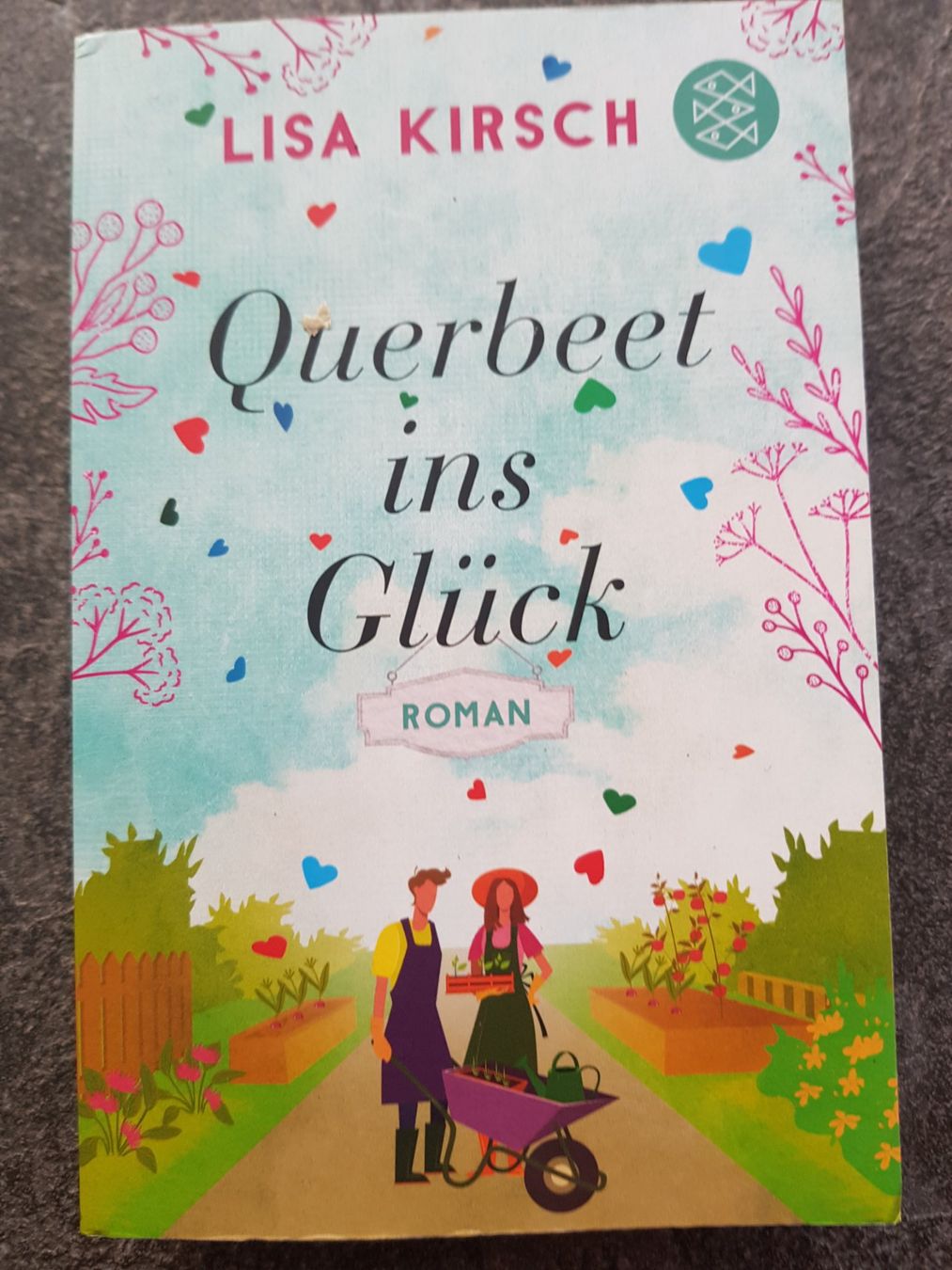 Libri: Querbeet ins Glück / Lisa Kirsch / Roman – Usato da Dietikon venduto da marconi07