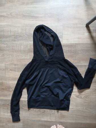 Damen Pullover Urban Classics schwarz Grösse XS Netzstoff Ka