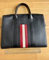 BALLY Original Leather Business Bag – Black