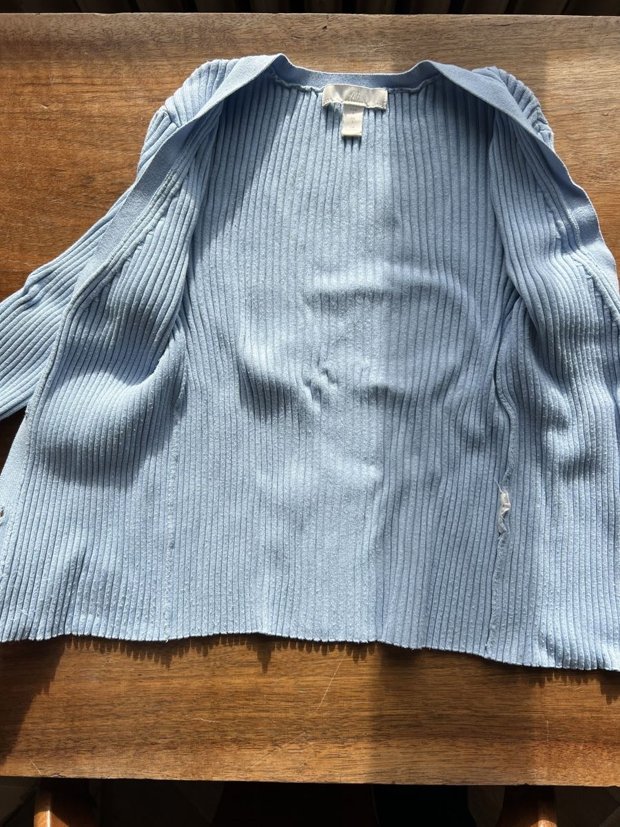 H&M Giacche: H&M Cardigan hellblau Gr. S – Usato da Zürich venduto da car_x52z 4