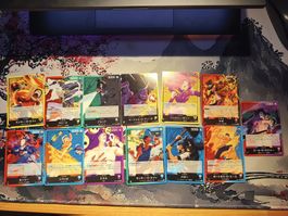One Piece OP13 OP15 OP16 JP Sammlung, Leader
