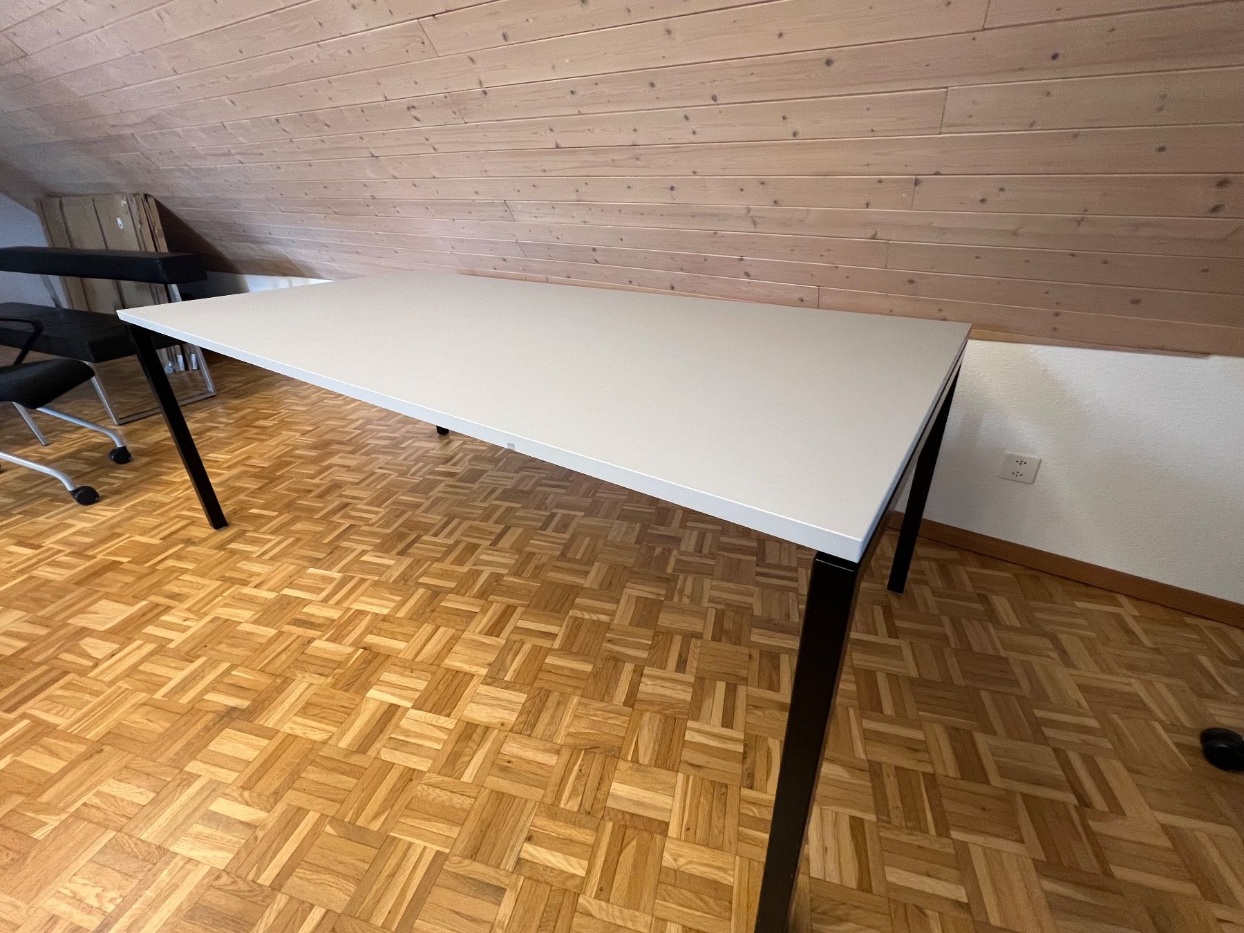 Tavoli: 2 NOVA U Besprechungstische, perlgrau, 2000 x 1000 mm – Usato da Ettingen venduto da tho_vm22 1
