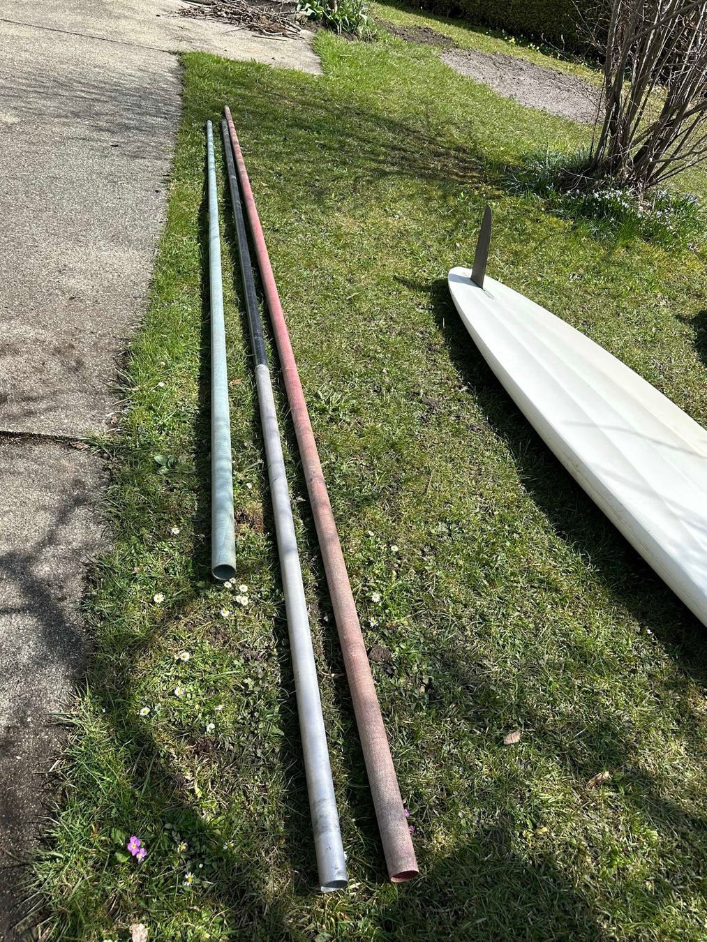 Surfboards & Schwimmbrette: Diverse Surfbretter und Zubehör, gebraucht – Gebraucht aus Bennau von Santolina 4